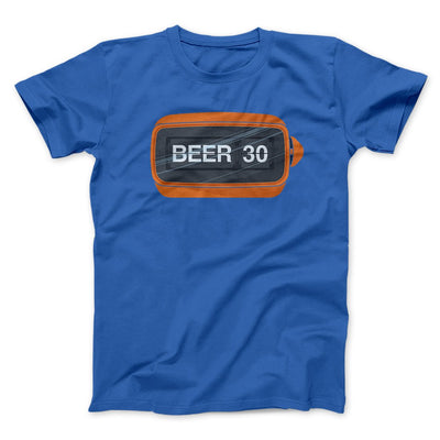Beer:30 Men/Unisex T-Shirt True Royal | Funny Shirt from Famous In Real Life