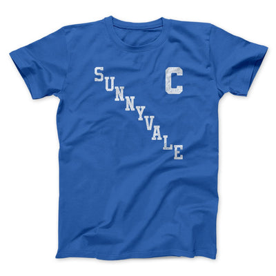 Sunnyvale Jersey Men/Unisex T-Shirt True Royal | Funny Shirt from Famous In Real Life