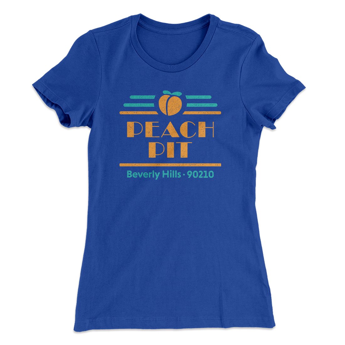 Peach Pit Diner Women's T-Shirt | Funny Shirt from Famous In Real Life