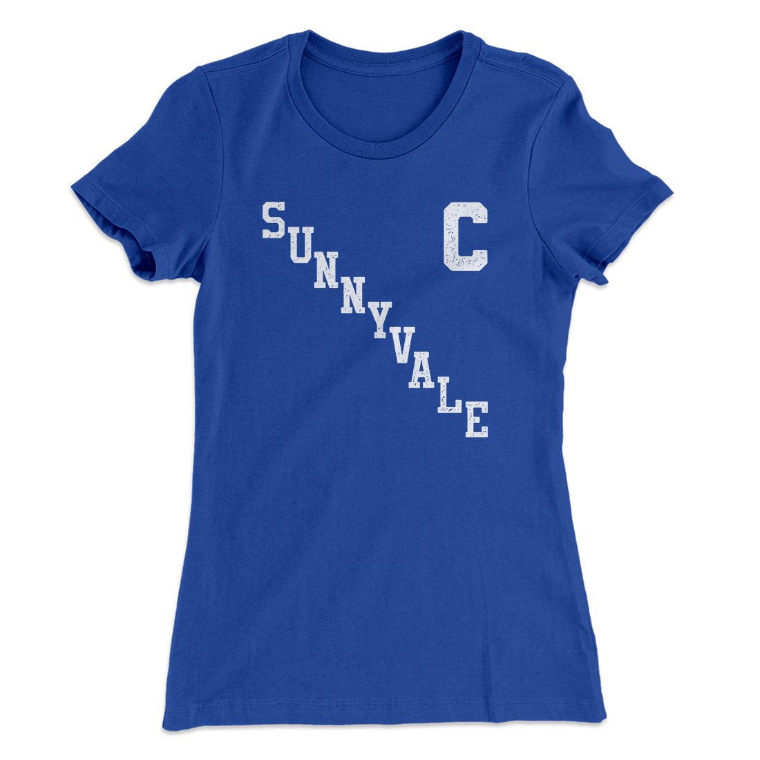 Sunnyvale Jersey Women's T-Shirt | Funny Shirt from Famous In Real Life