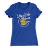 Oda Mae Brown Women's T-Shirt Royal | Funny Shirt from Famous In Real Life