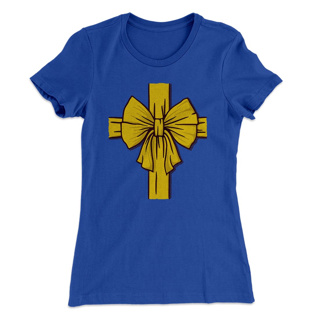 I am the Gift Women's T-Shirt Royal | Funny Shirt from Famous In Real Life