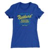 Butter's Kissing Company Women's T-Shirt Royal | Funny Shirt from Famous In Real Life