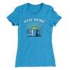 Stay Woke Coffee Funny Women's T-Shirt Turquoise | Funny Shirt from Famous In Real Life