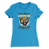 Carole Baskin's Sardine Oil Women's T-Shirt Turquoise | Funny Shirt from Famous In Real Life