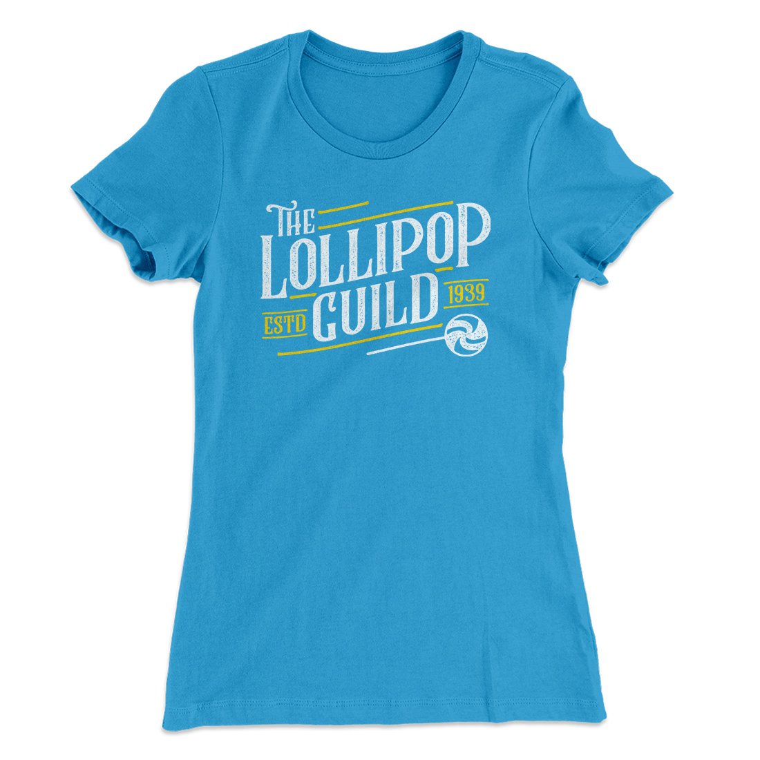 Lollipop Guild Women's T-Shirt Turquoise | Funny Shirt from Famous In Real Life