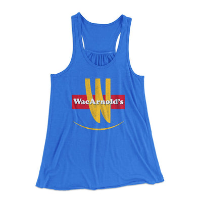 Wacarnold's Women's Flowey Tank Top True Royal | Funny Shirt from Famous In Real Life