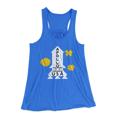 Apollo 11 Sweater Women's Flowey Tank Top True Royal | Funny Shirt from Famous In Real Life