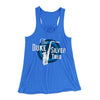 Duke Silver Trio Women's Flowey Tank Top True Royal | Funny Shirt from Famous In Real Life