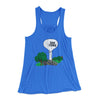 Save Ferris Women's Flowey Tank Top True Royal | Funny Shirt from Famous In Real Life