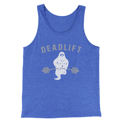 Deadlift - Ghost Men/Unisex Tank Top True Royal | Funny Shirt from Famous In Real Life