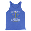Midtown School Of Science And Technology Men/Unisex Tank Top True Royal | Funny Shirt from Famous In Real Life