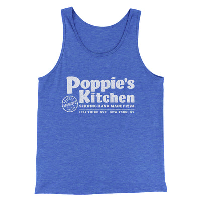Poppies Kitchen Men/Unisex Tank Top True Royal | Funny Shirt from Famous In Real Life