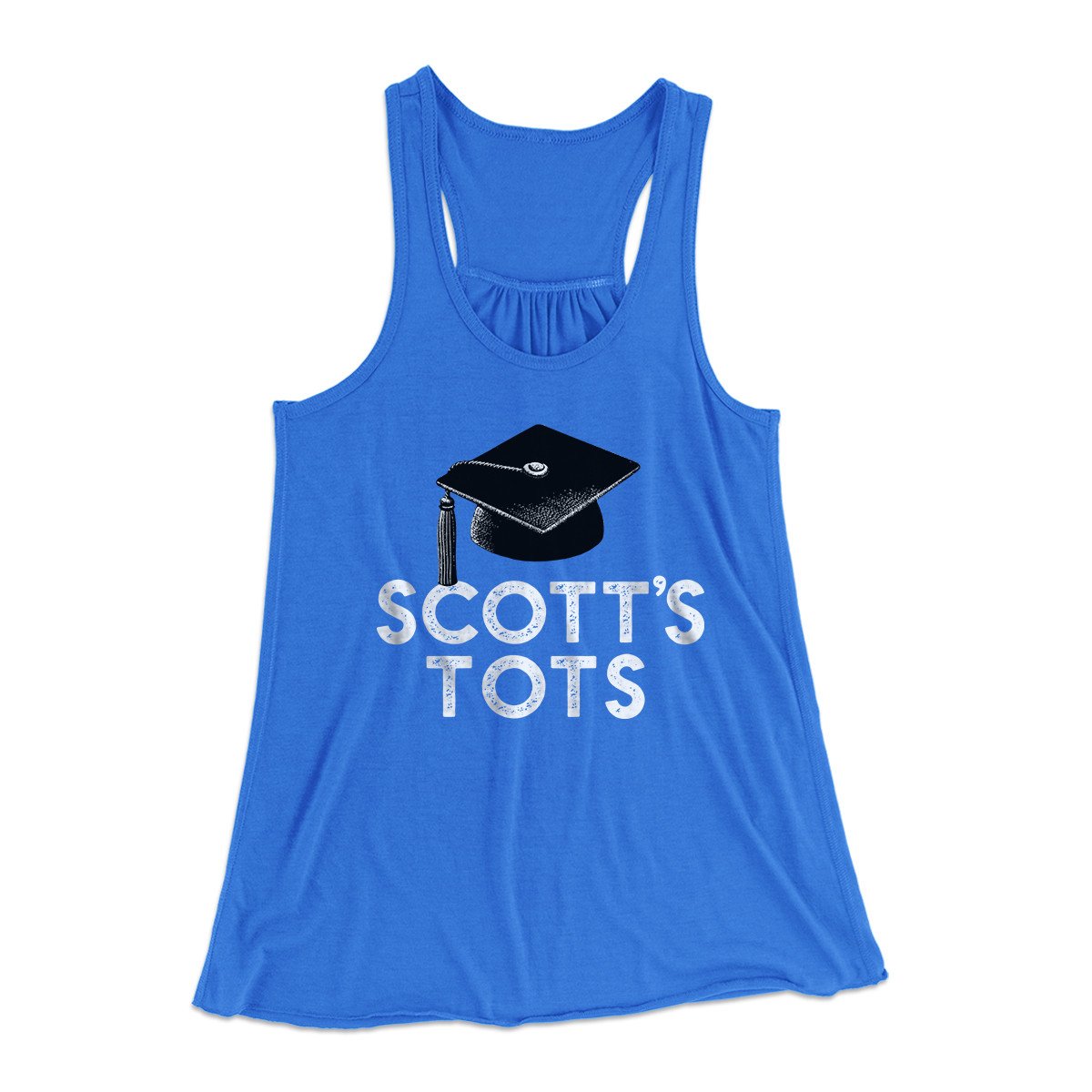 Scott's Tots Women's Flowey Tank Top | Funny Shirt from Famous In Real Life