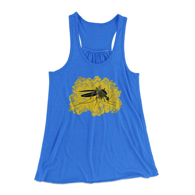 Amber Mosquito Women's Flowey Tank Top True Royal | Funny Shirt from Famous In Real Life