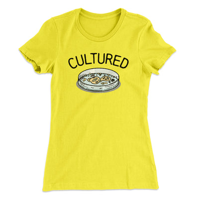 Cultured Women's T-Shirt Banana Cream | Funny Shirt from Famous In Real Life