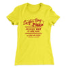 Surfer Boy Pizza Women's T-Shirt Banana Cream | Funny Shirt from Famous In Real Life