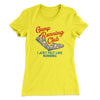 Gump Running Club Women's T-Shirt Banana Cream | Funny Shirt from Famous In Real Life