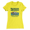 Dufresne & Redding Fishing Charters Women's T-Shirt Banana Cream | Funny Shirt from Famous In Real Life