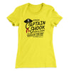 Captain Hook Fish And Chips Women's T-Shirt Banana Cream | Funny Shirt from Famous In Real Life