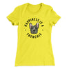 Happiness Is A Frenchie Women's T-Shirt Banana Cream | Funny Shirt from Famous In Real Life