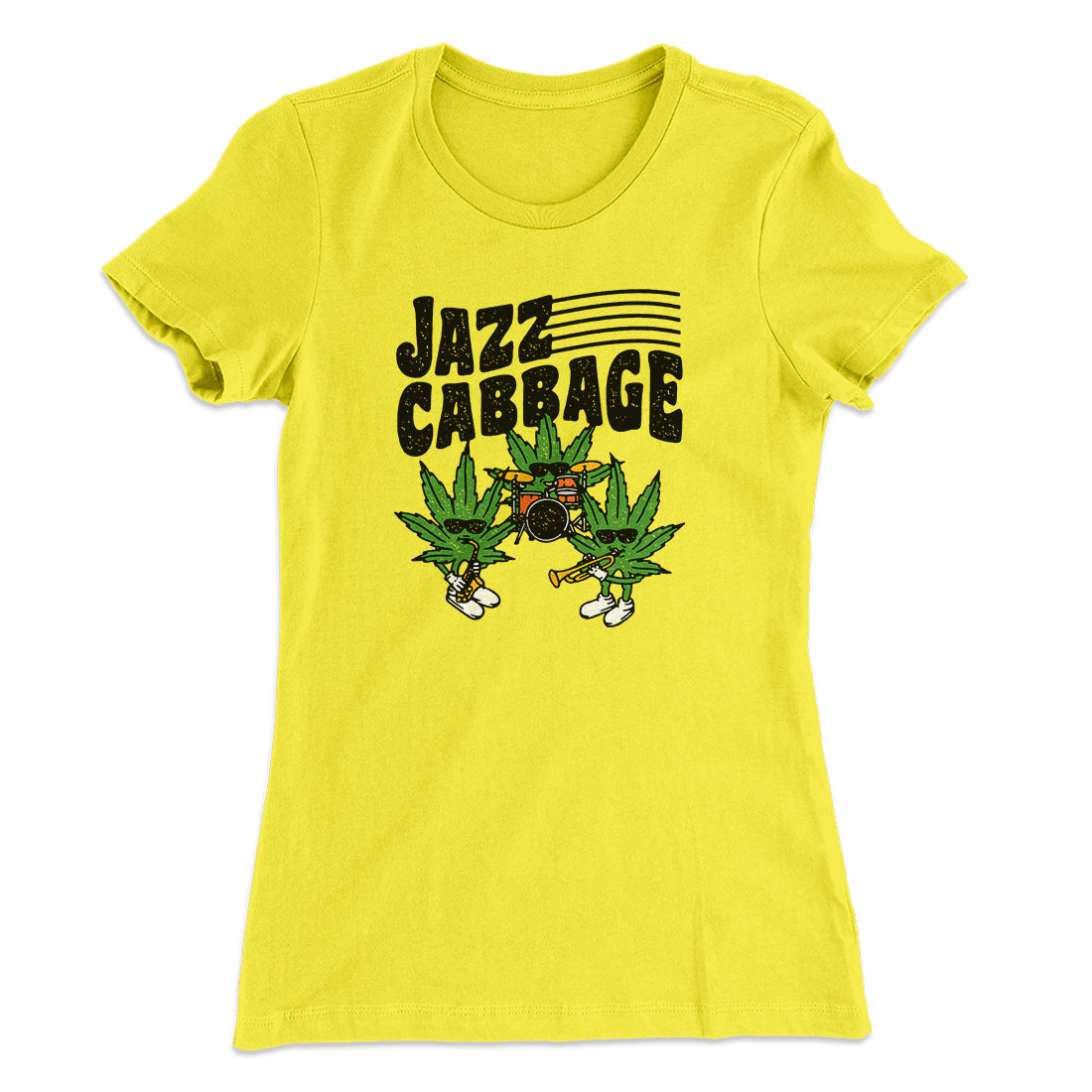 Jazz Cabbage Funny Women's T-Shirt | Funny Shirt from Famous In Real Life