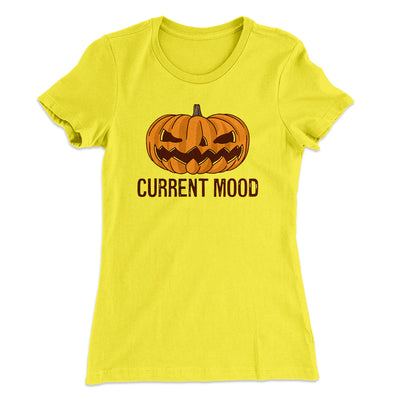 Current Mood Women's T-Shirt Banana Cream | Funny Shirt from Famous In Real Life
