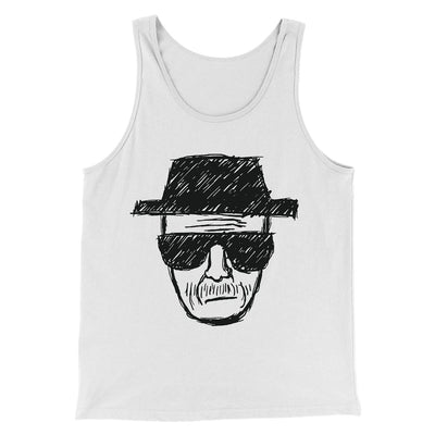 Heisenberg Men/Unisex Tank Top White | Funny Shirt from Famous In Real Life