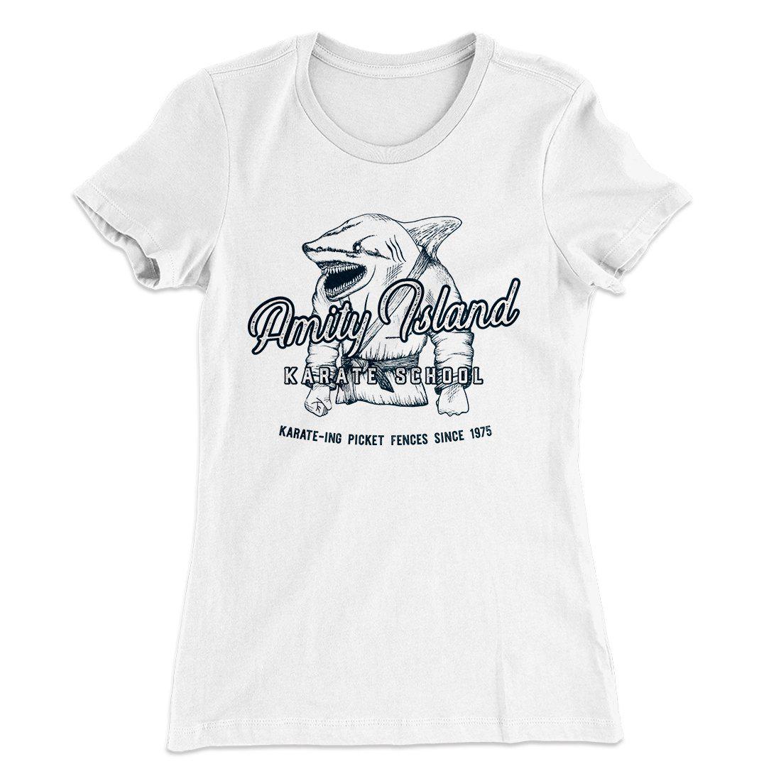Amity Island Karate School Women's T-Shirt | Funny Shirt from Famous In Real Life