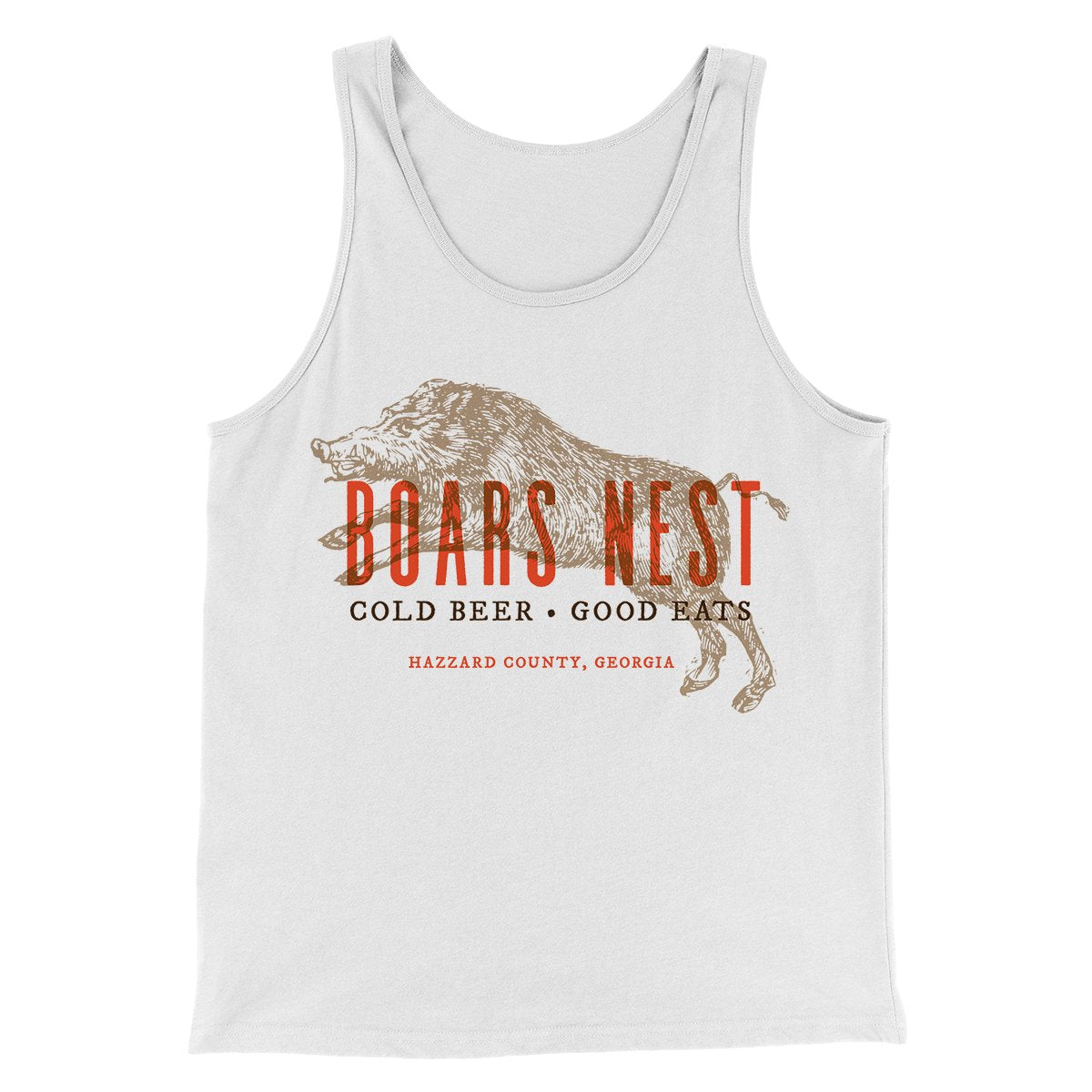 Boars Nest Men/Unisex Tank Top | Funny Shirt from Famous In Real Life