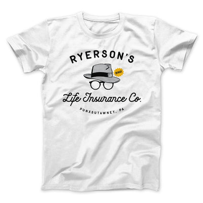 Ryerson's Life Insurance Funny Movie Men/Unisex T-Shirt White | Funny Shirt from Famous In Real Life