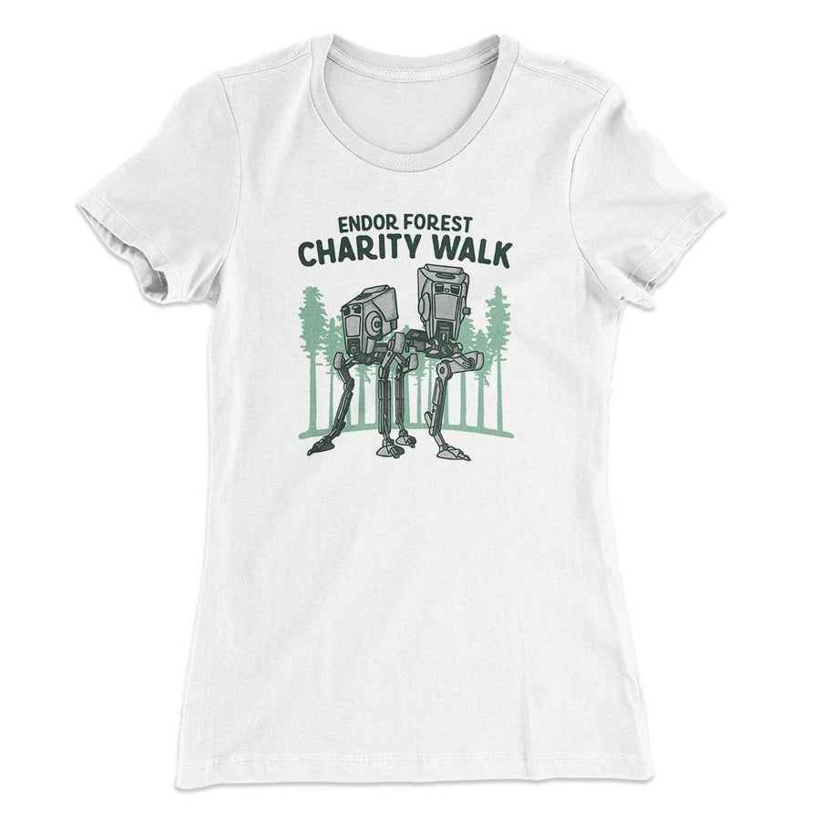Endor Forest Charity Walk Women's T-Shirt | Funny Shirt from Famous In Real Life