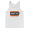 Beer:30 Men/Unisex Tank Top White | Funny Shirt from Famous In Real Life