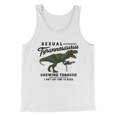 sexual tyrannosaurus chewing tobacco Funny Movie Men/Unisex T-Shirt Sexual Tyrannosaurus Chewing Tobacco Funny