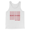 Boats 'N Hoes Funny Movie Men/Unisex Tank Top White | Funny Shirt from Famous In Real Life