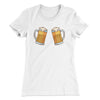 Beer Bra Women's T-Shirt White | Funny Shirt from Famous In Real Life