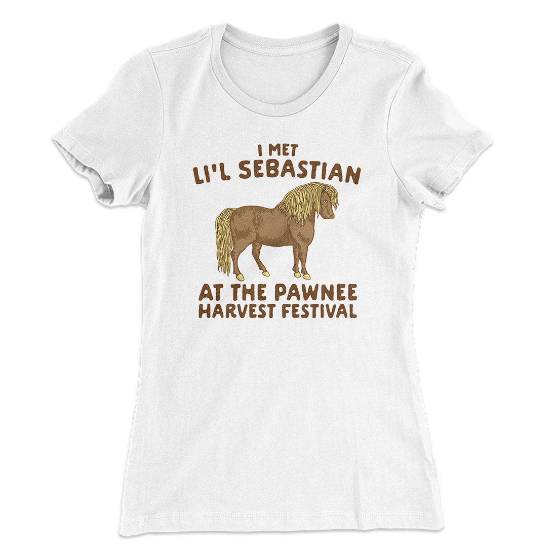 I Met Li'l Sebastian Women's T-Shirt | Funny Shirt from Famous In Real Life