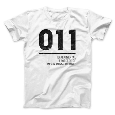 Experimental Property 011 Men/Unisex T-Shirt White | Funny Shirt from Famous In Real Life