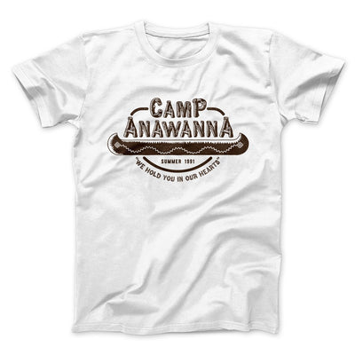 Camp Anawanna Men/Unisex T-Shirt White | Funny Shirt from Famous In Real Life