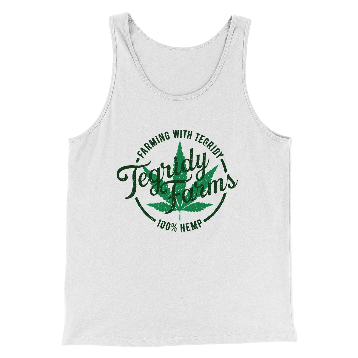Tegridy Farms Men/Unisex Tank Top | Funny Shirt from Famous In Real Life
