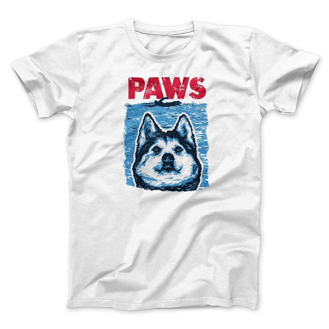 PAWS Dog Funny Movie Men/Unisex T-Shirt | Funny Shirt from Famous In Real Life