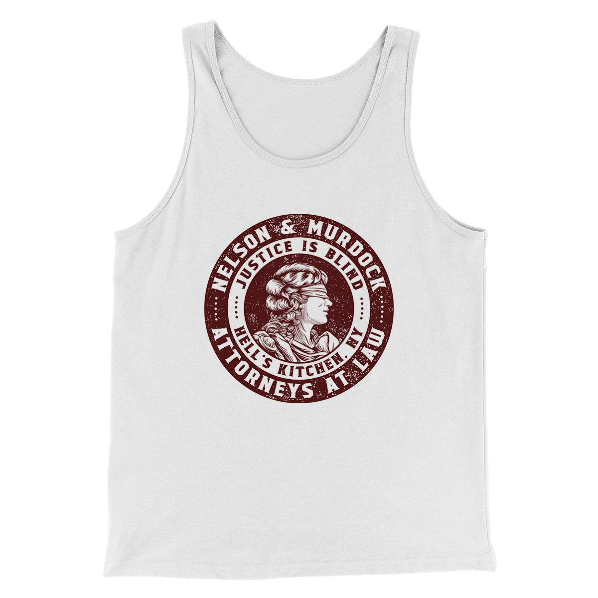 Nelson And Murdock Attorneys At Law Men/Unisex Tank Top | Funny Shirt from Famous In Real Life