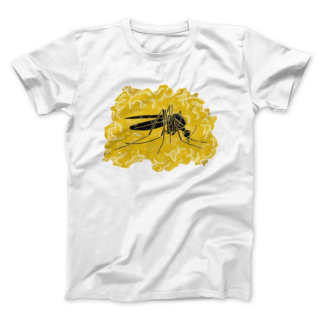 Amber Mosquito Funny Movie Men/Unisex T-Shirt White | Funny Shirt from Famous In Real Life