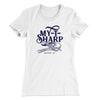 My-T-Sharp Barber Shop Women's T-Shirt White | Funny Shirt from Famous In Real Life