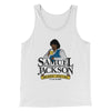 Samuel L. Jackson Beer Men/Unisex Tank Top White | Funny Shirt from Famous In Real Life