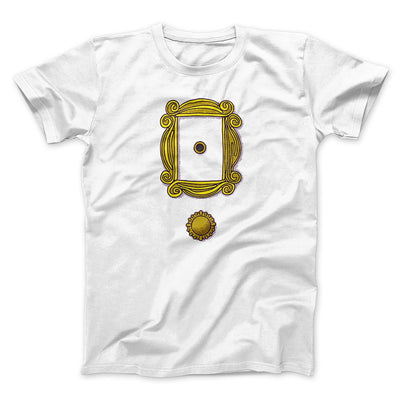 Door Hole Frame Men/Unisex T-Shirt White | Funny Shirt from Famous In Real Life