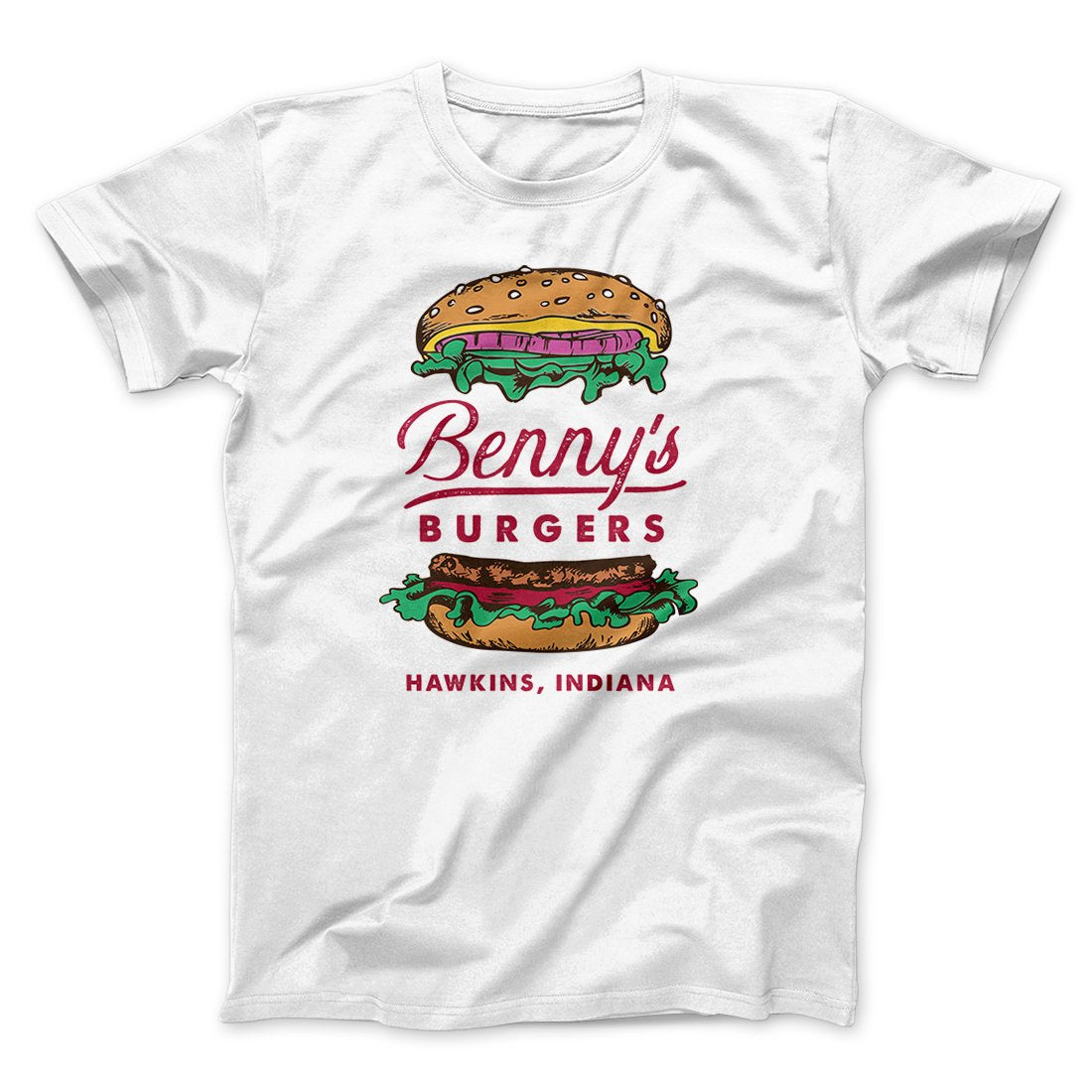 Benny's Burgers Men/Unisex T-Shirt | Funny Shirt from Famous In Real Life
