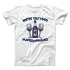 Getting Manischwasted Funny Hanukkah Men/Unisex T-Shirt White | Funny Shirt from Famous In Real Life