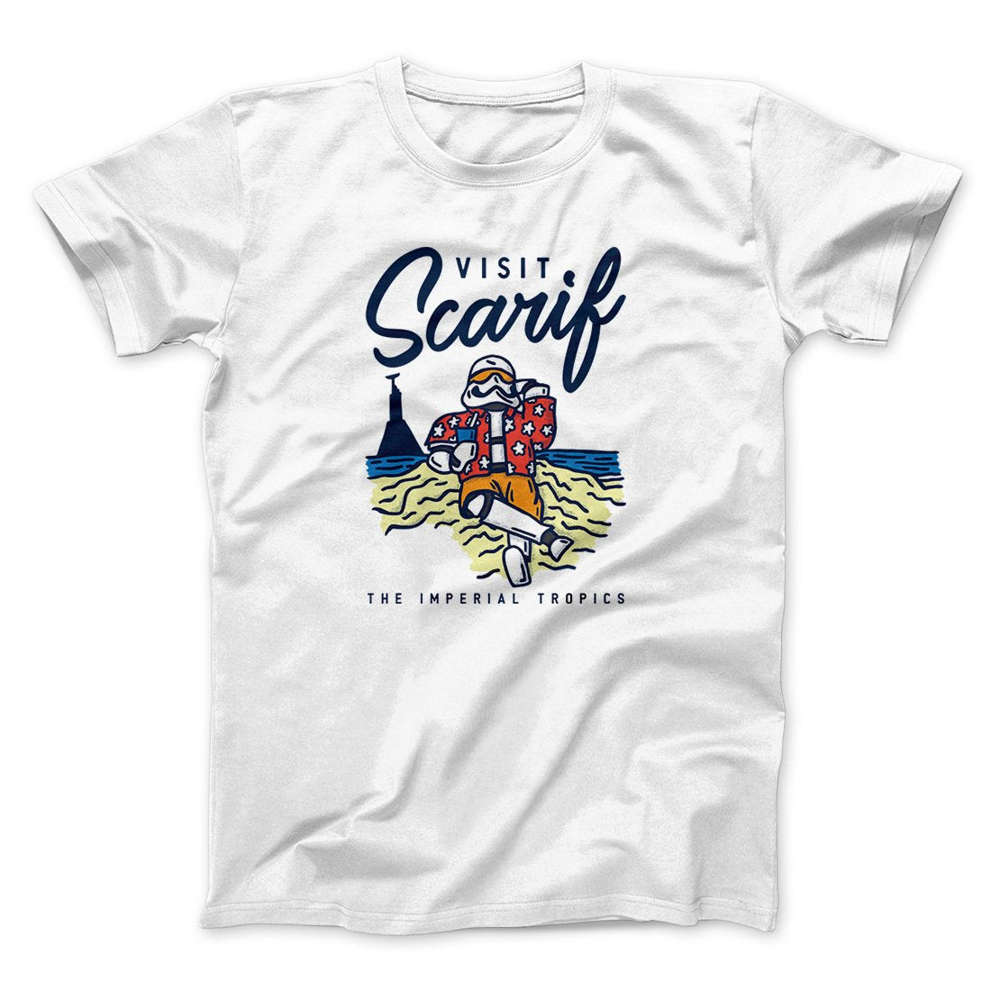 Visit Scarif Funny Movie Men/Unisex T-Shirt | Funny Shirt from Famous In Real Life