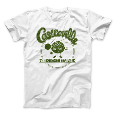 Castroville Artichoke Festival Men/Unisex T-Shirt White | Funny Shirt from Famous In Real Life